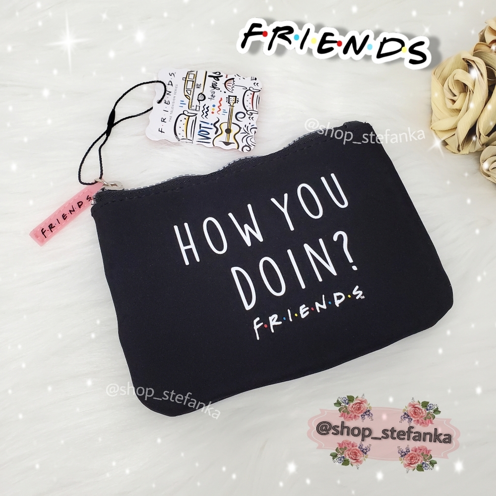 🎁 Friends TV Show Clutch Wallet Pouch 💫